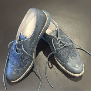 Cole Haan Lunargrand Gray Wingtip Oxford 9 ½